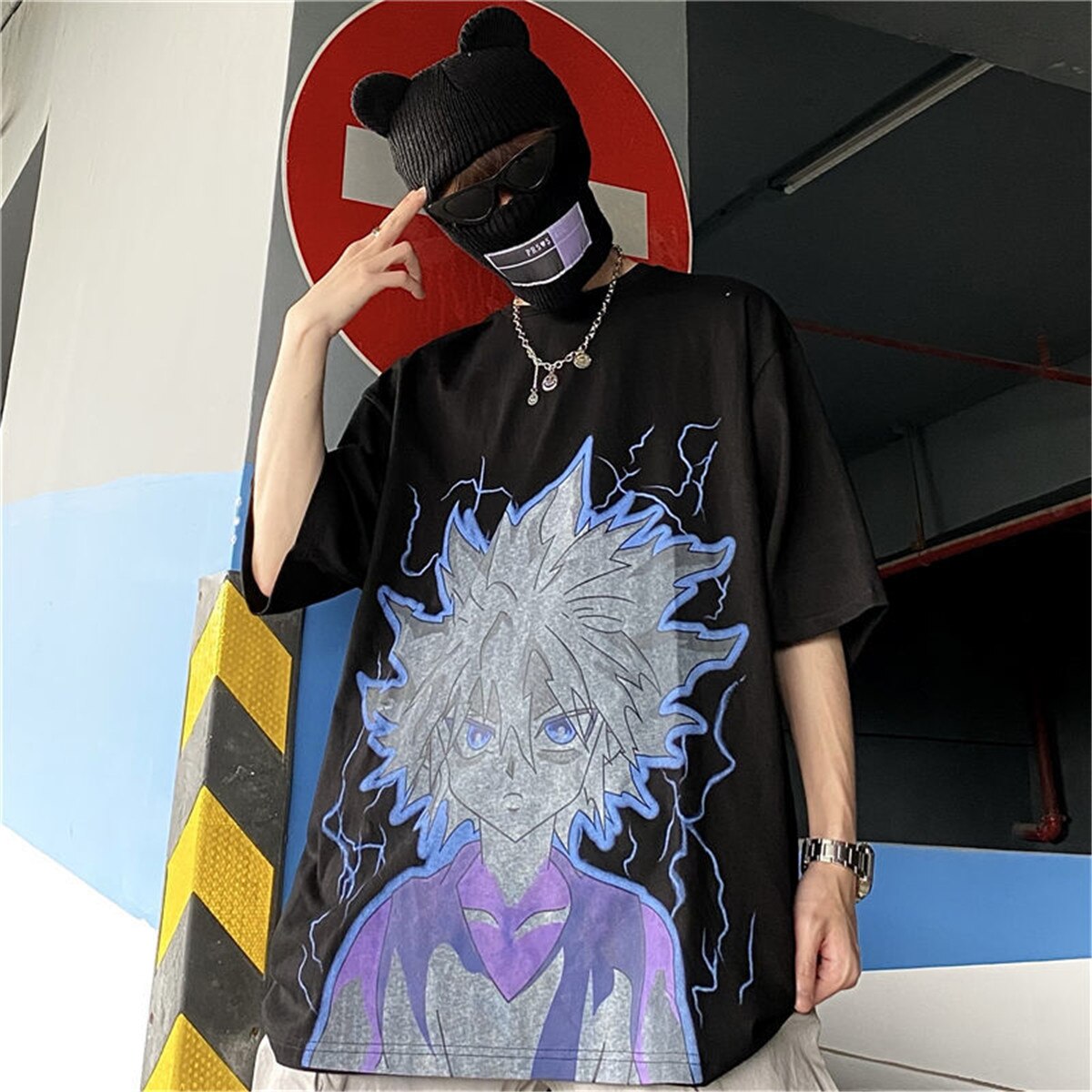 Killua Nen Form Tshirt HxHBoutique