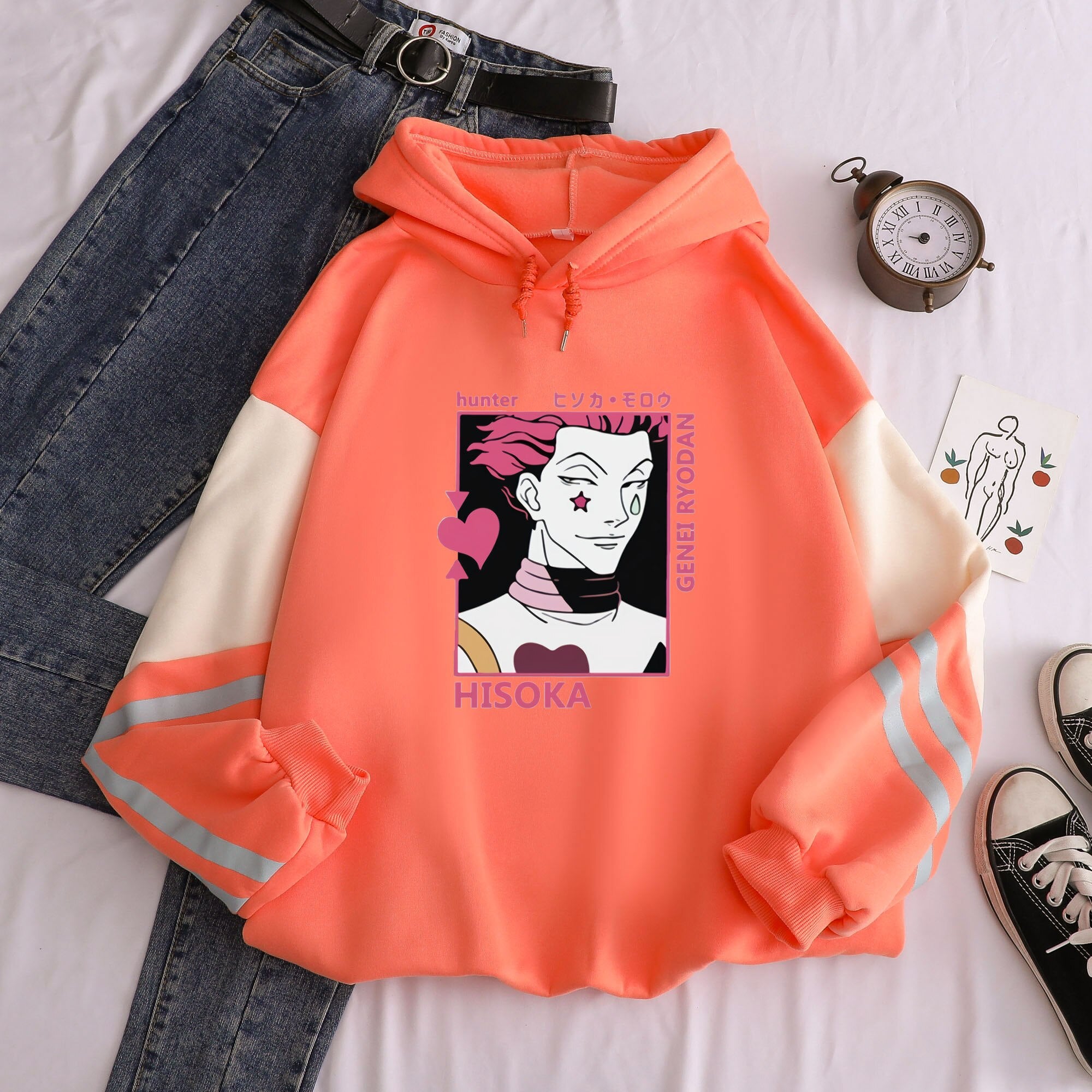 Hisoka hoodie discount