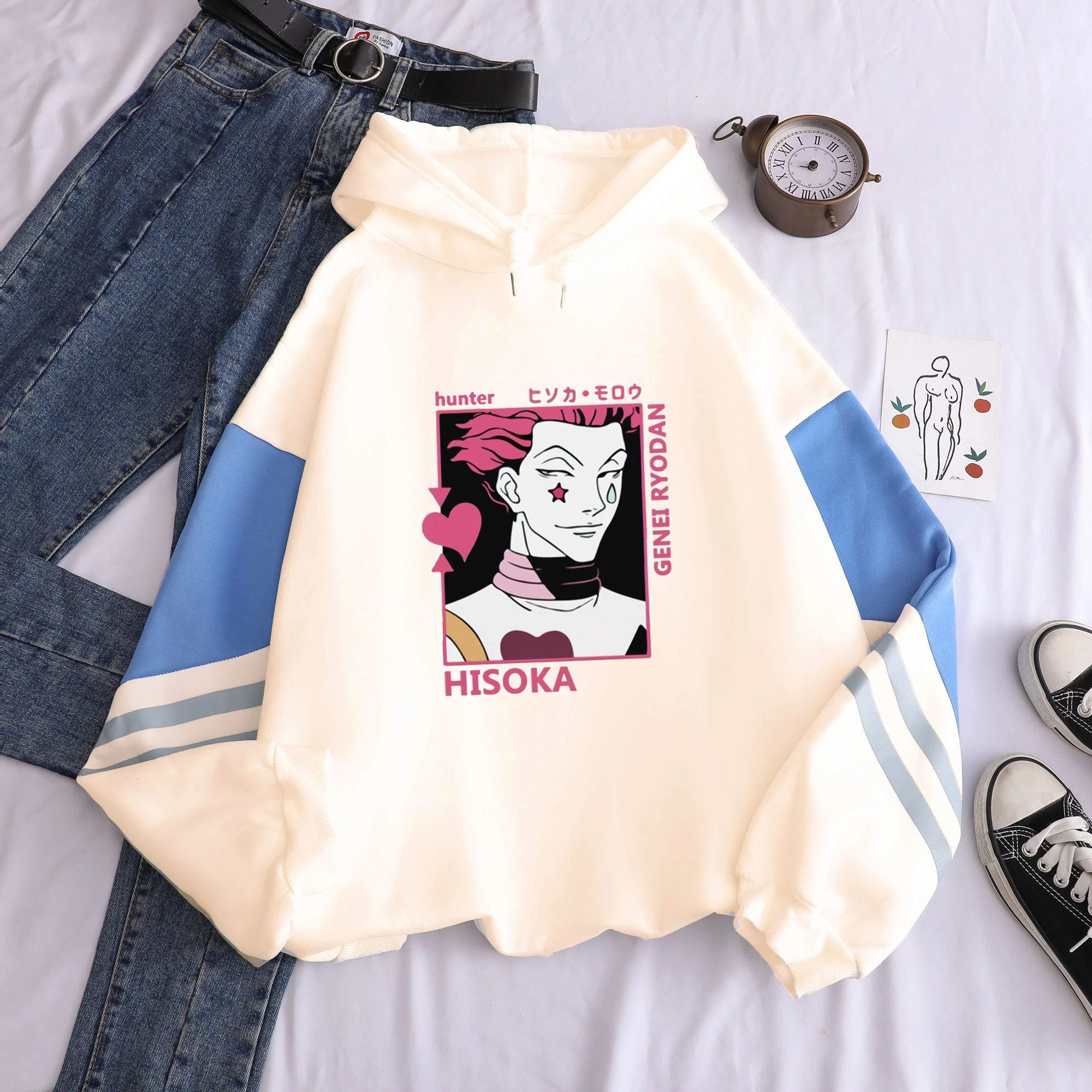 Hisoka hoodie clearance