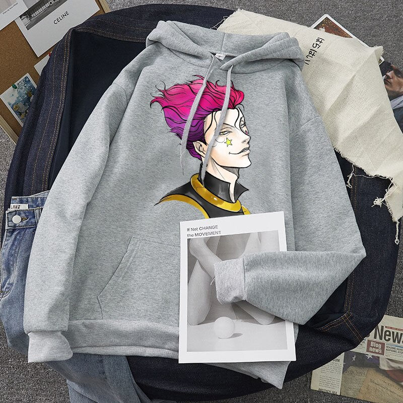 Hisoka discount hoodie pink