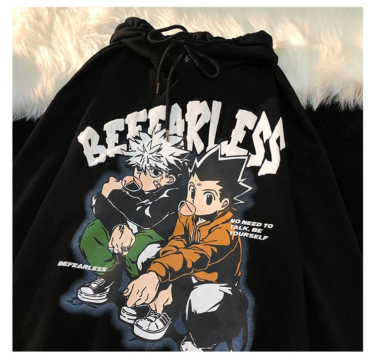 Killua x Gon Fearless Hoodie HxHBoutique