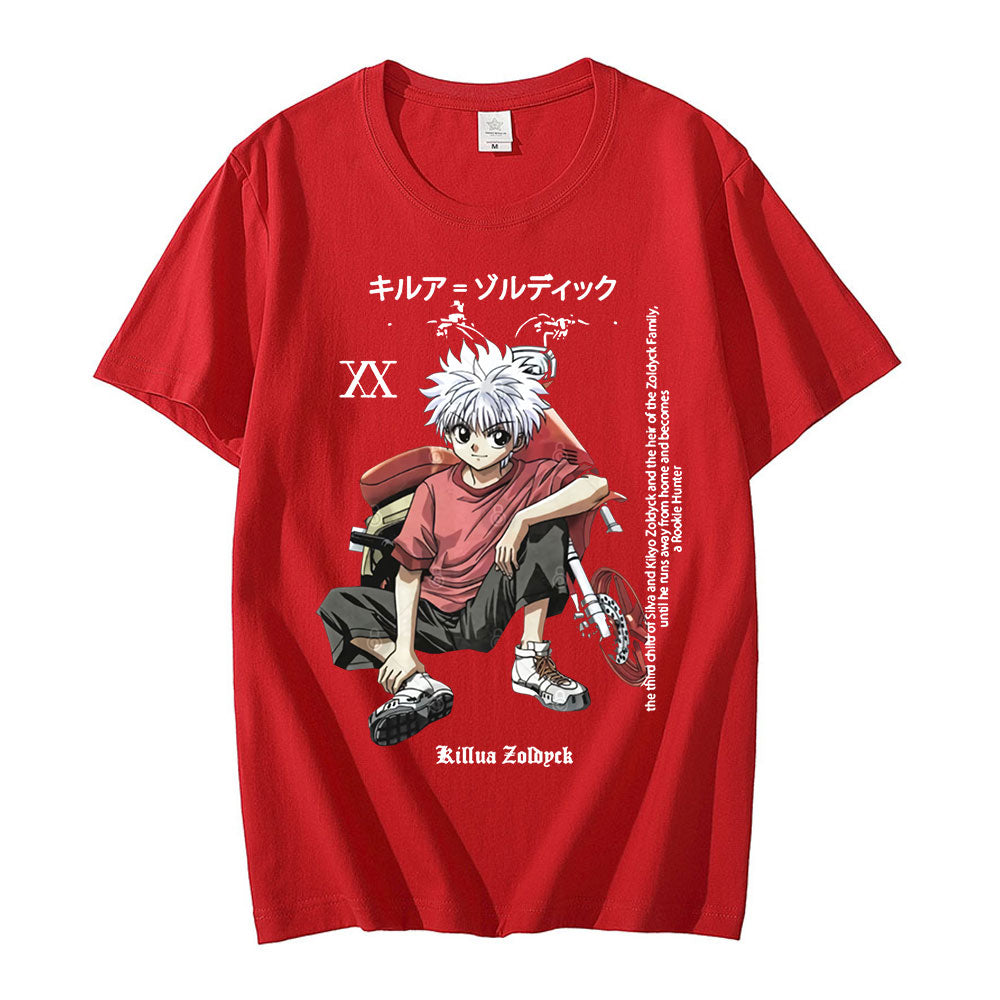 Killua 1999 Anime T Shirt HxHBoutique