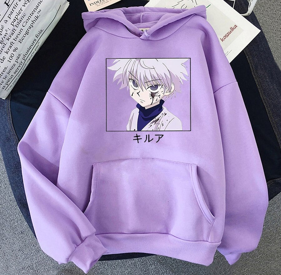 Anime killua outlet hoodie